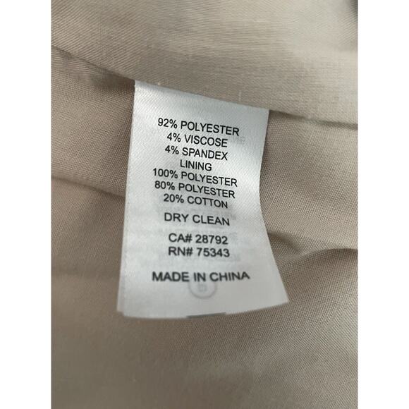 House of Harlow 1960 Jacket Blazer Double Breast Plaid Stretch - Picture 11 of 11